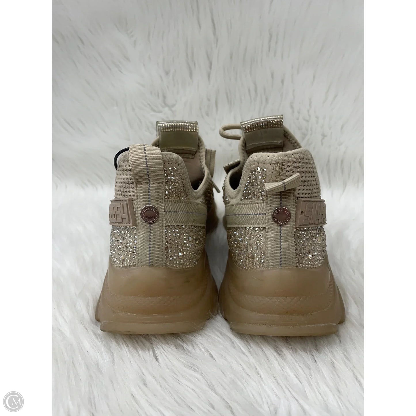 Shoes Sneakers By Steve Madden In Tan, Size: 9