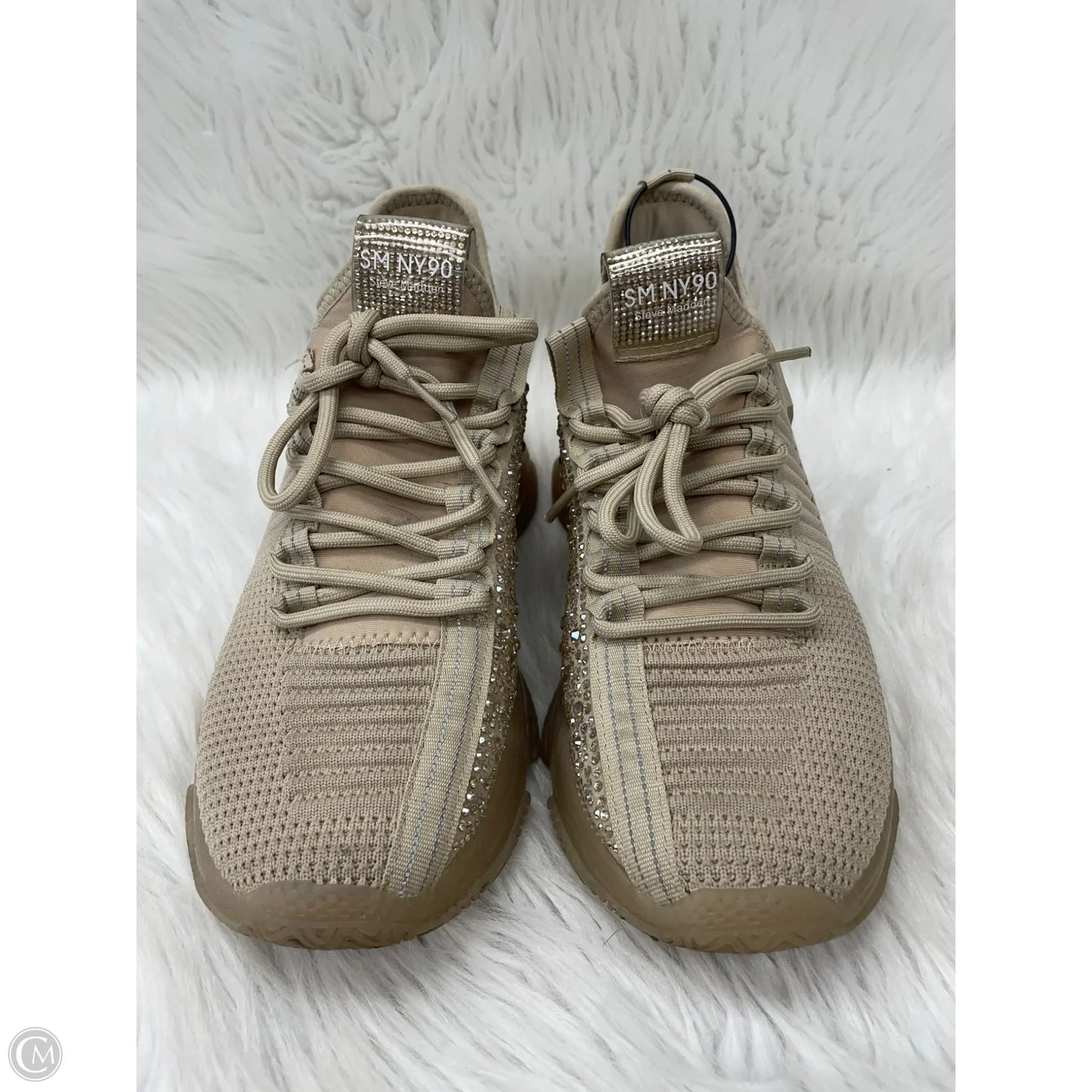 Shoes Sneakers By Steve Madden In Tan, Size: 9