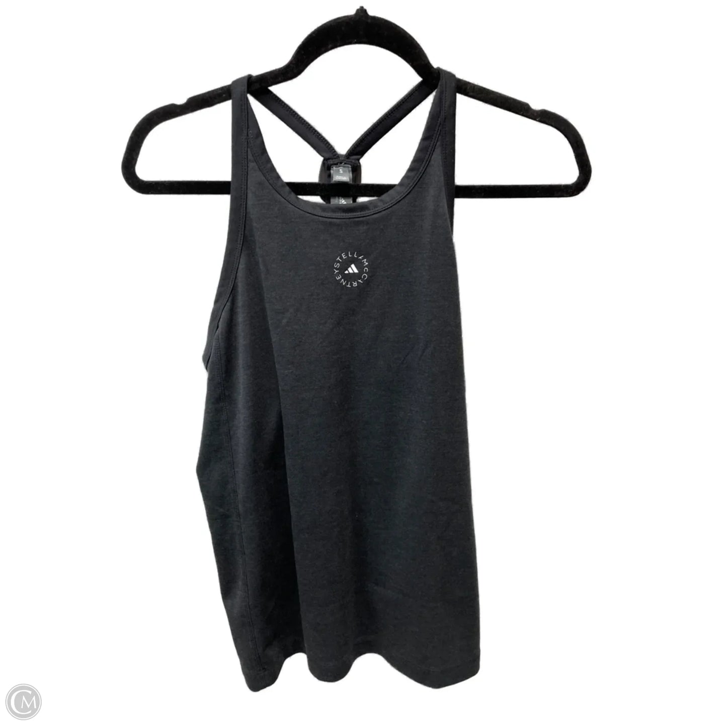 Athletic Tank Top By Adidas In Black, Size: S