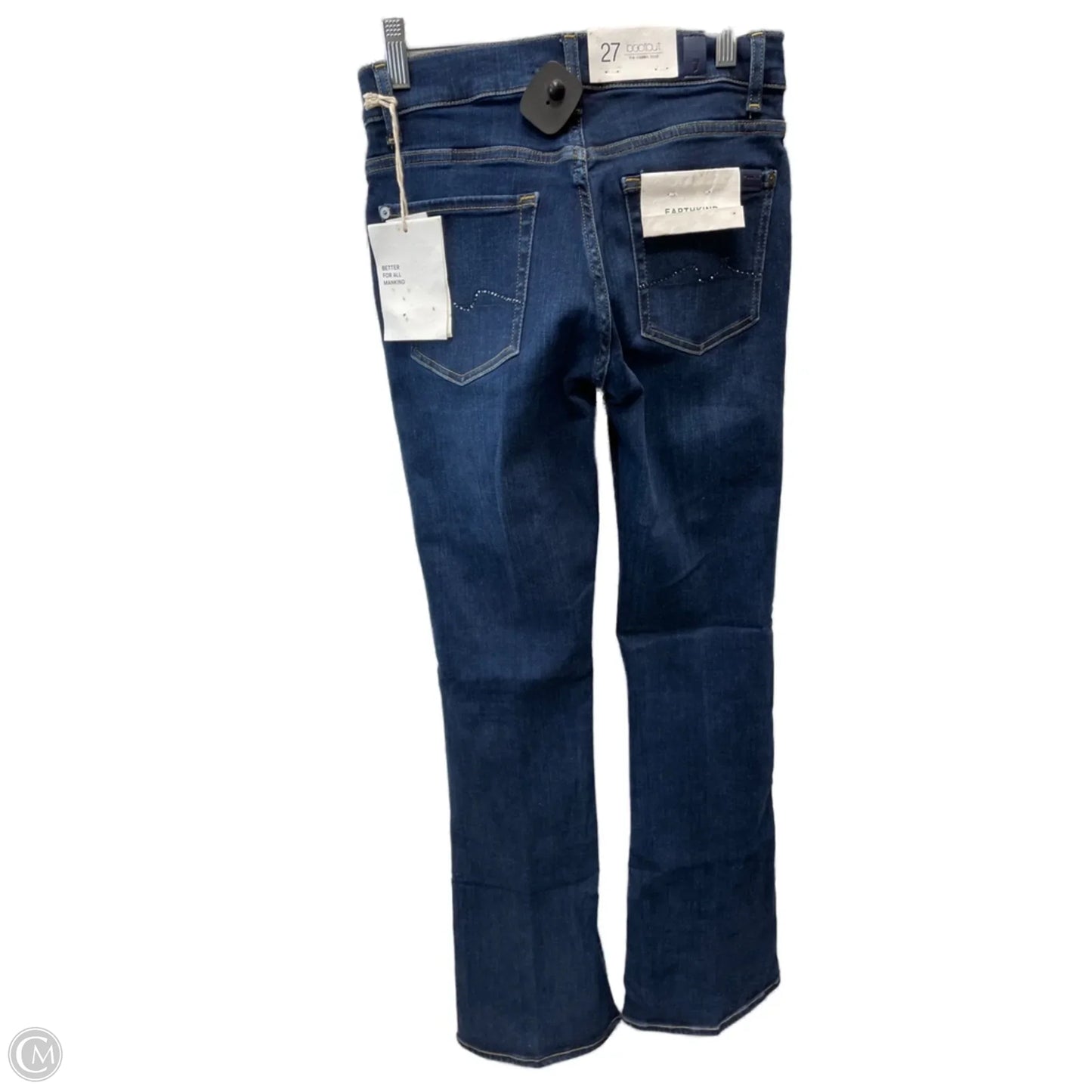 Jeans Flared By 7 For All Mankind In Blue Denim, Size: 2
