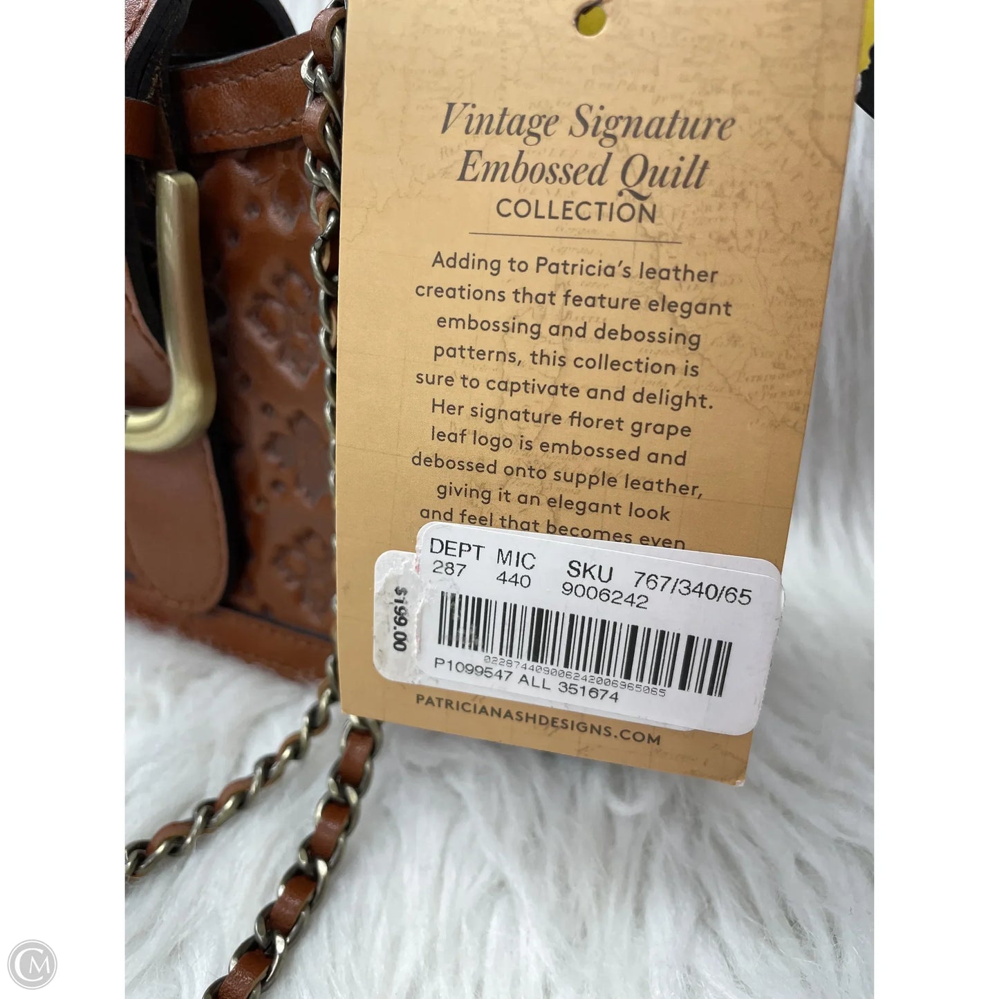 Crossbody Designer By Patricia Nash, Size: Small