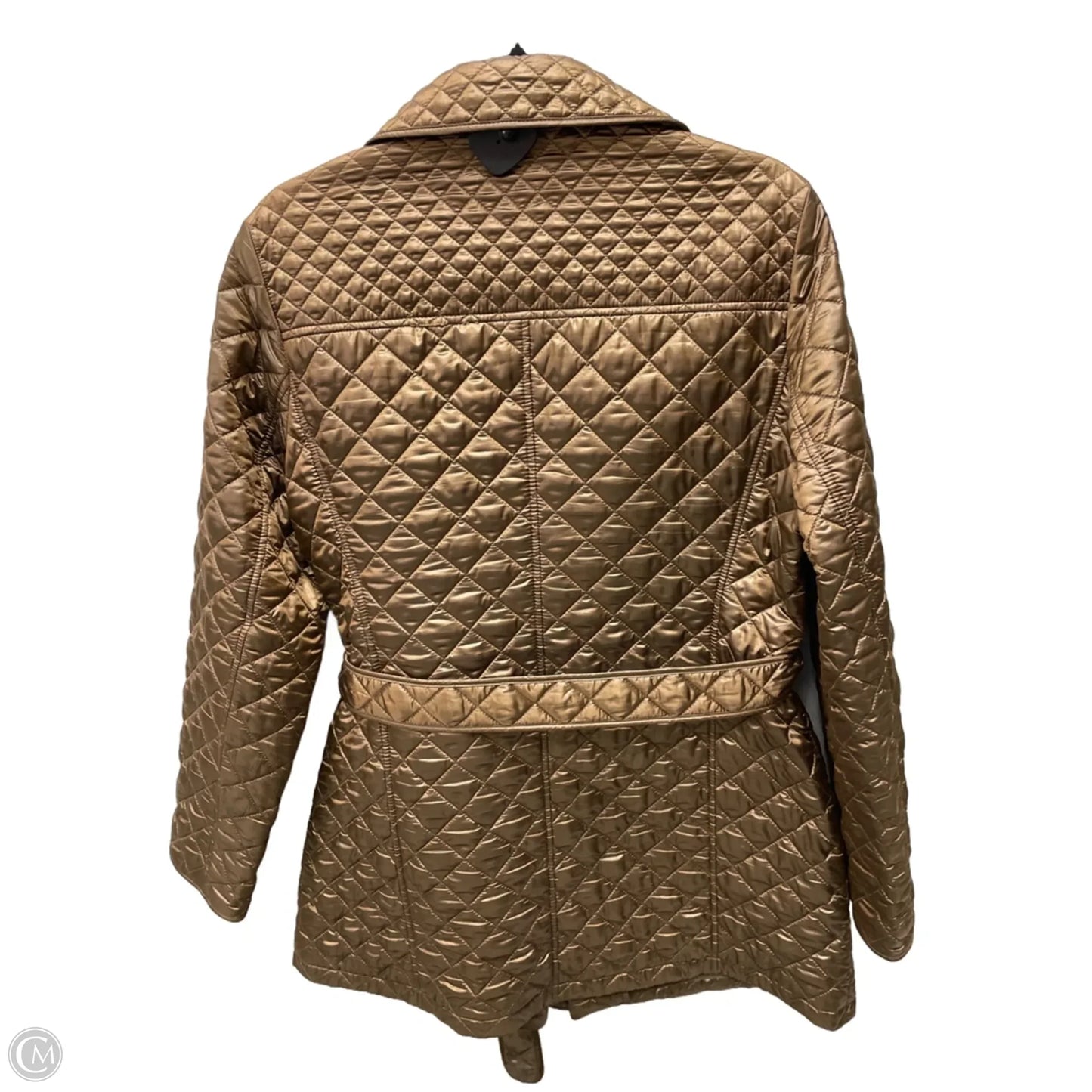 Jacket Puffer & Quilted By basler In Bronze, Size: L