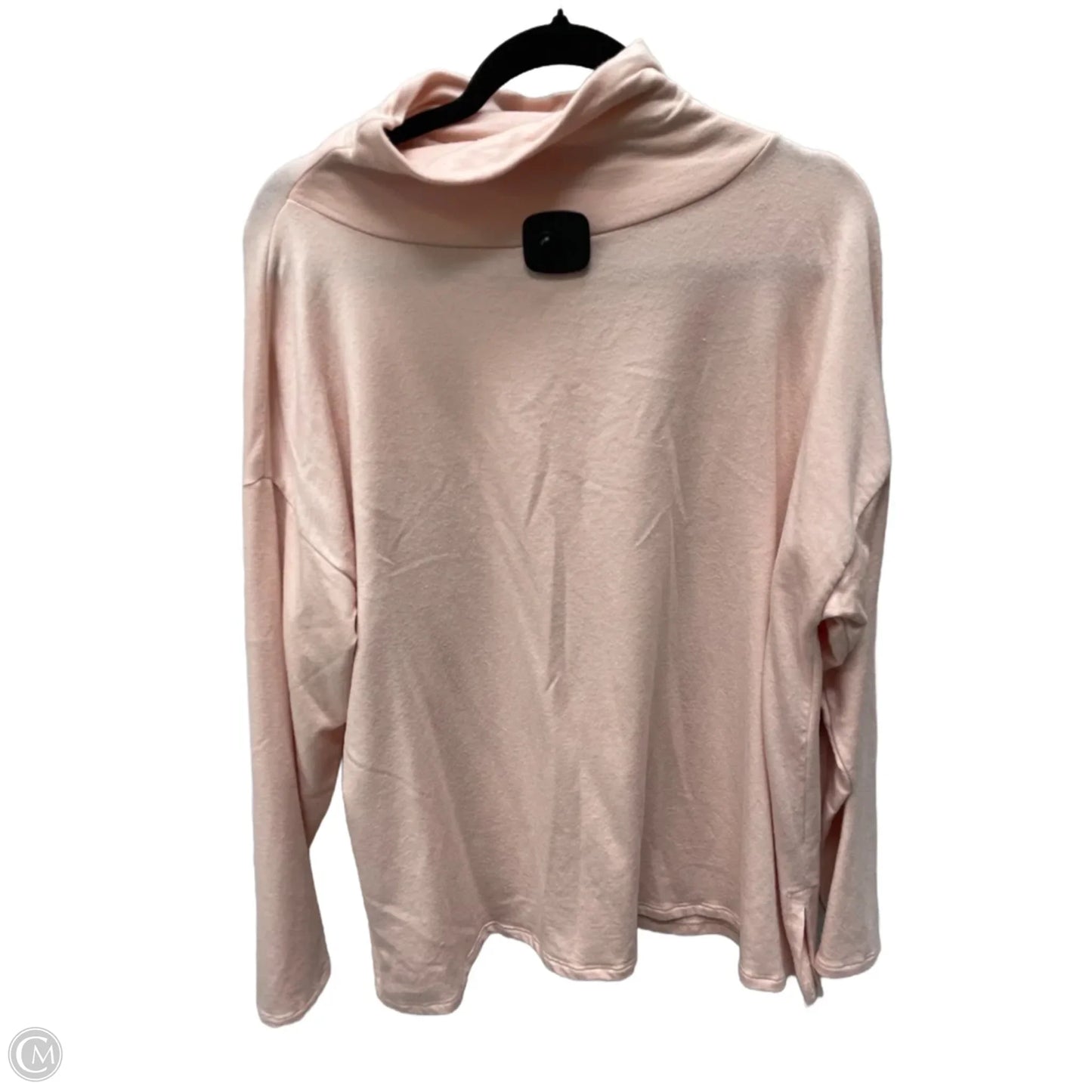 Top Long Sleeve By Eileen Fisher In Pink, Size: Xl