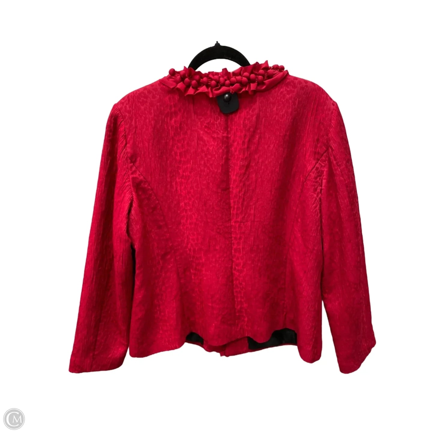 Jacket Other By Chicos In Red, Size: L