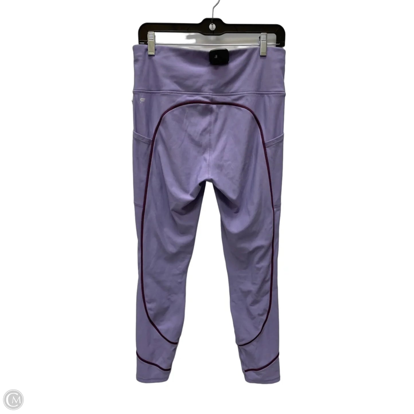 Athletic Leggings By Fabletics In Purple, Size: L
