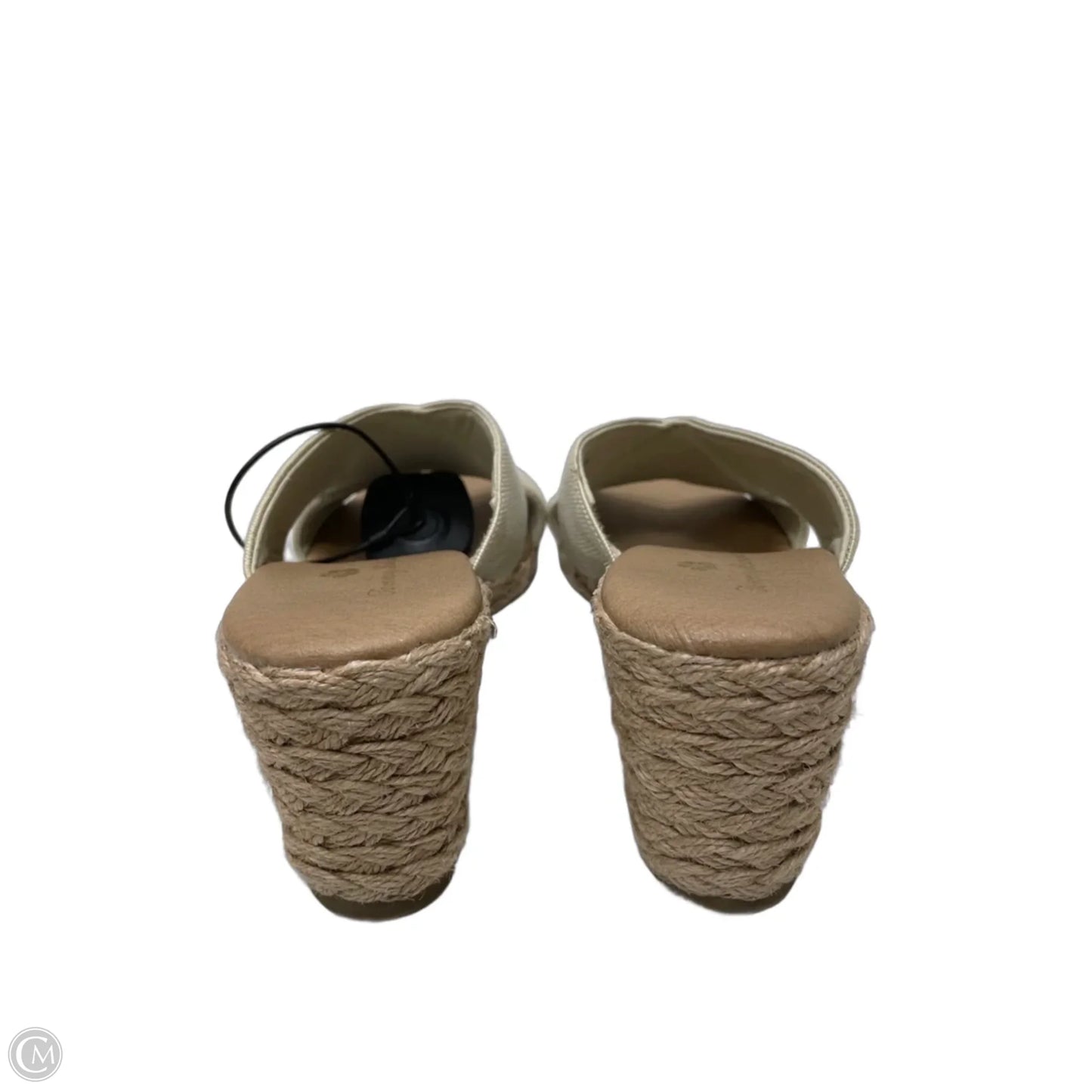 Sandals Heels Wedge By Tommy Bahama In Tan, Size: 6.5