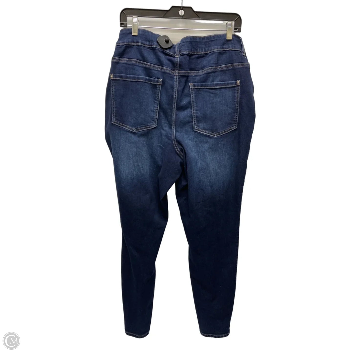 Jeans Skinny By Maurices In Blue Denim, Size: 22