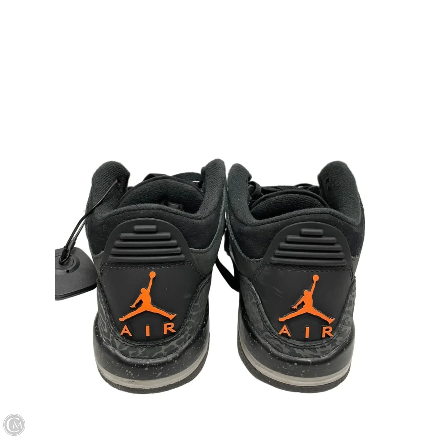 Shoes Sneakers By Nike In Black & Orange, Size: 7