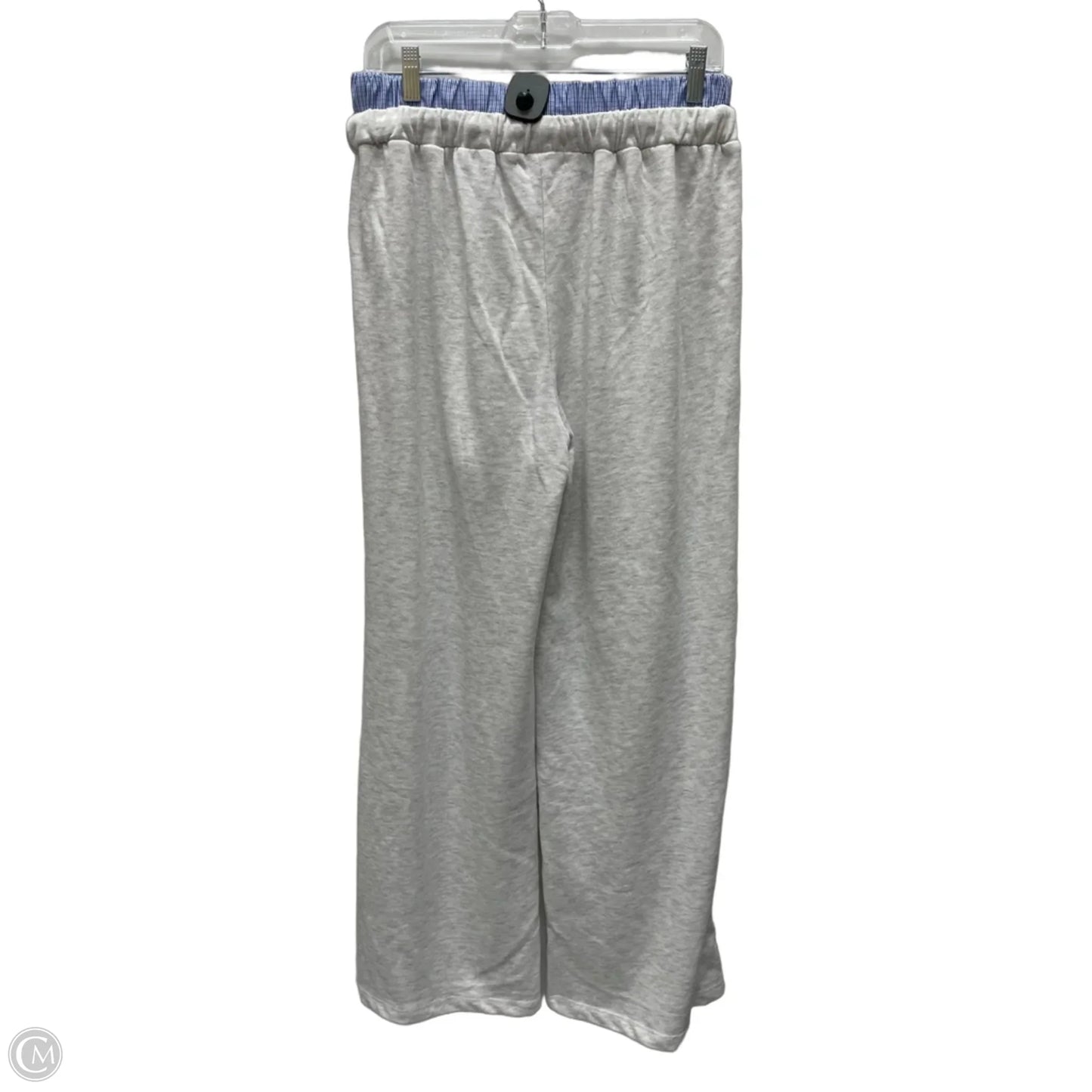 Pants Set 2pc By Active Usa In Blue & Grey, Size: L