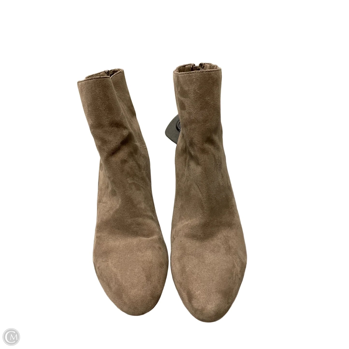 Boots Ankle Heels By Old Navy In Brown, Size: 7.5