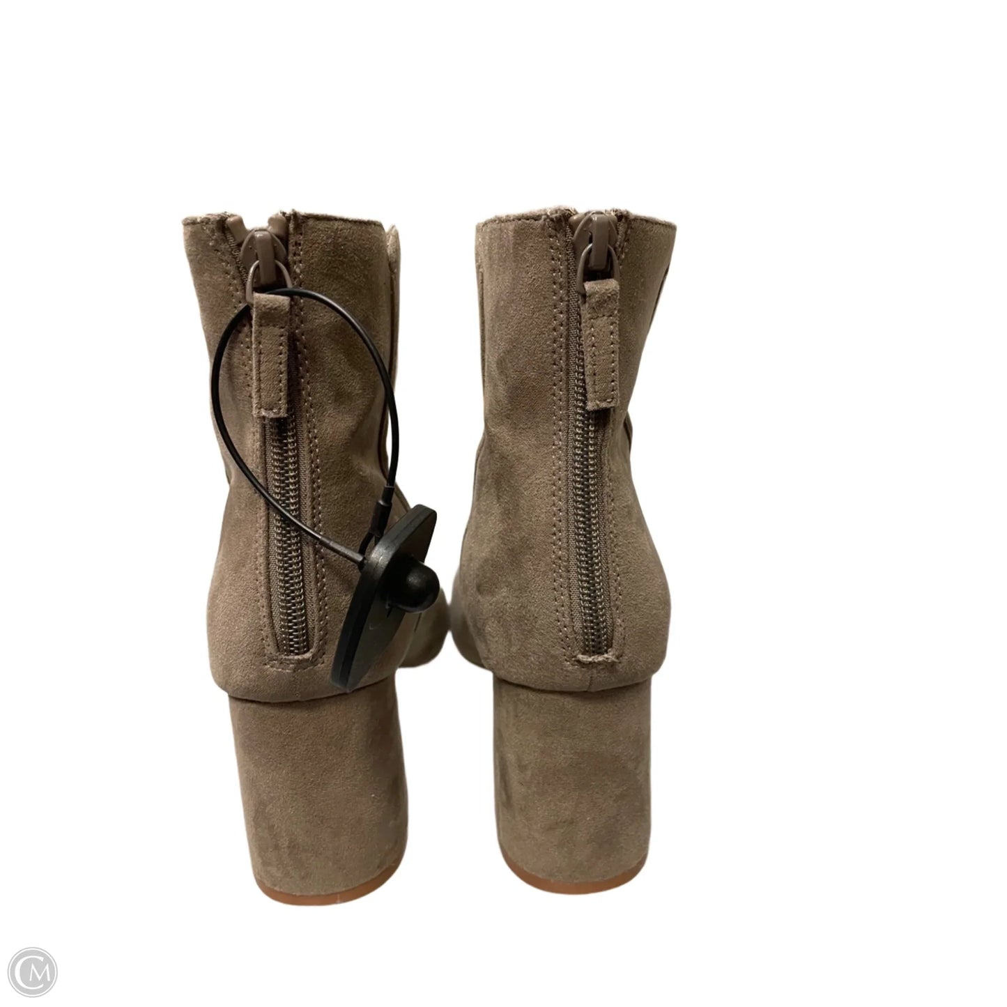 Boots Ankle Heels By Old Navy In Brown, Size: 7.5