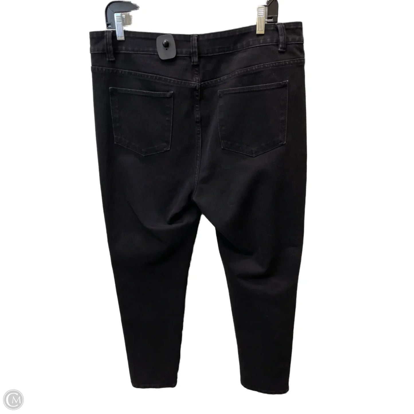 Jeans Jeggings By Soft Surroundings In Black Denim, Size: 12
