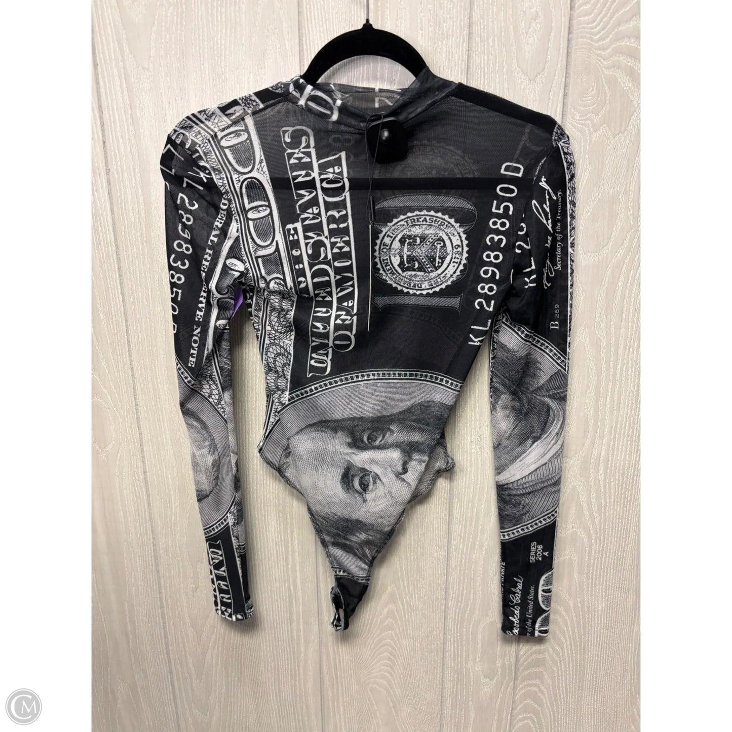 Bodysuit By Fashion Nova In Black & White, Size: S