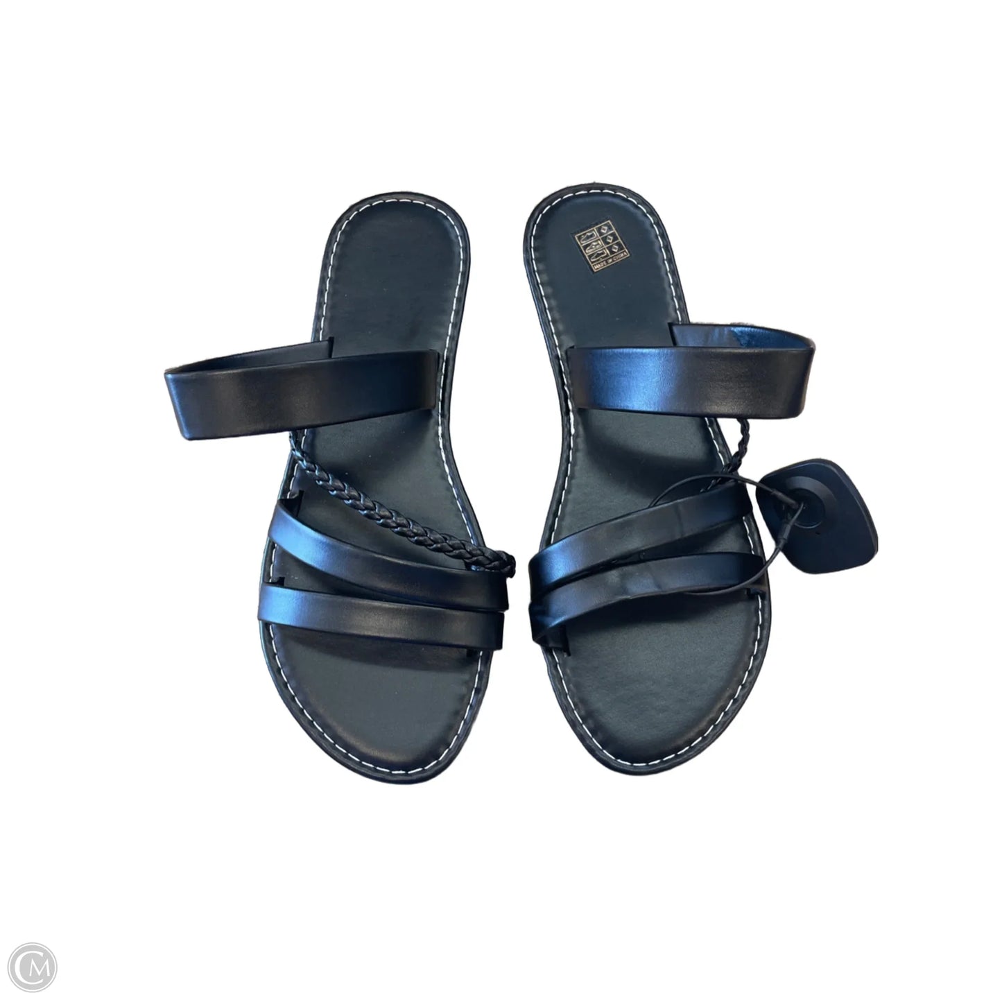 Sandals Flats By Cme In Black, Size: 9