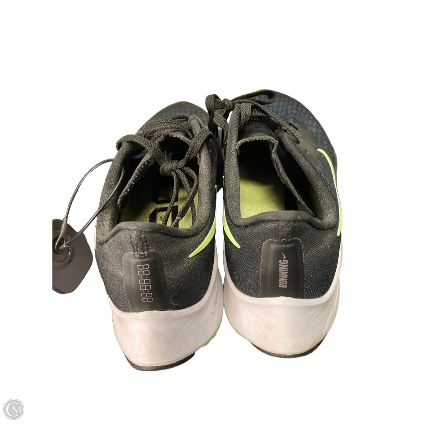 Shoes Athletic By Nike In Black & Green, Size: 8.5