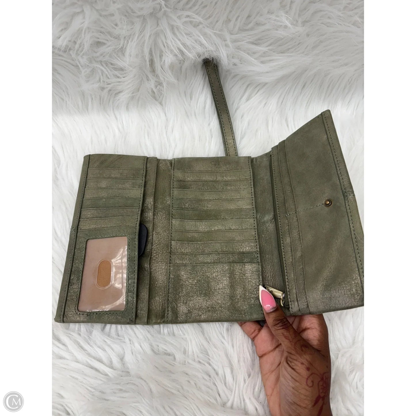 Wallet Leather By Hobo Intl, Size: Medium