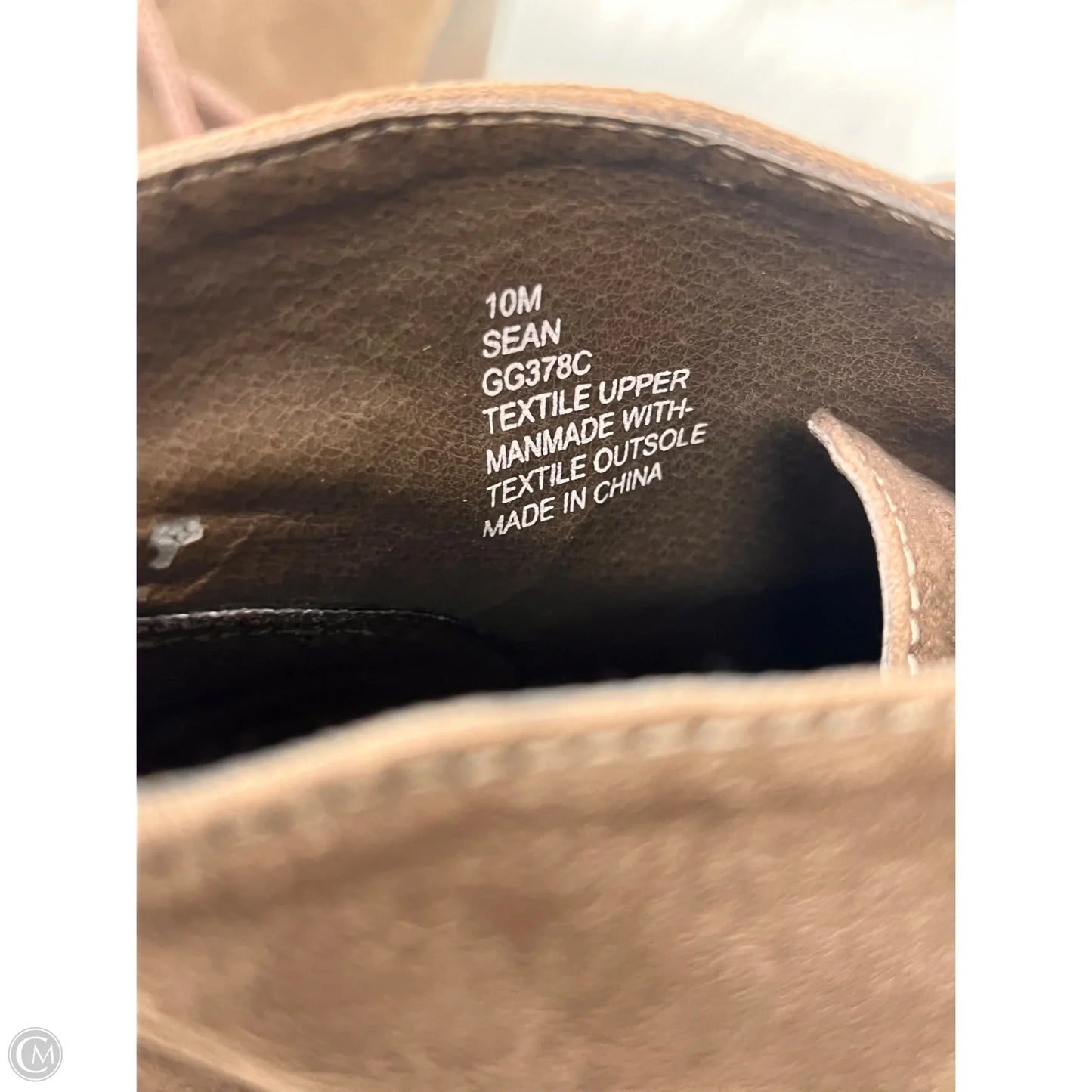 Boots Ankle Heels By Mia In Brown, Size: 10