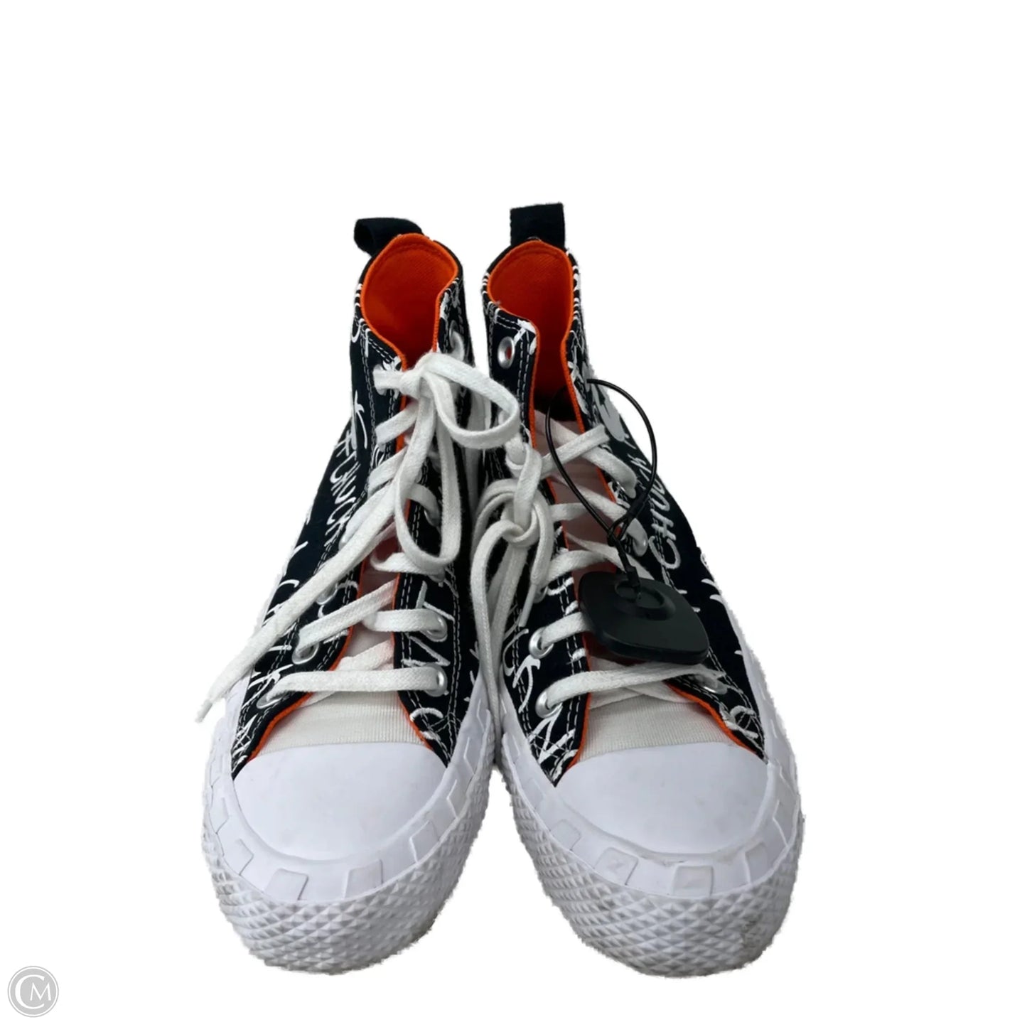 Shoes Sneakers By Converse In Black & White, Size: 7.5