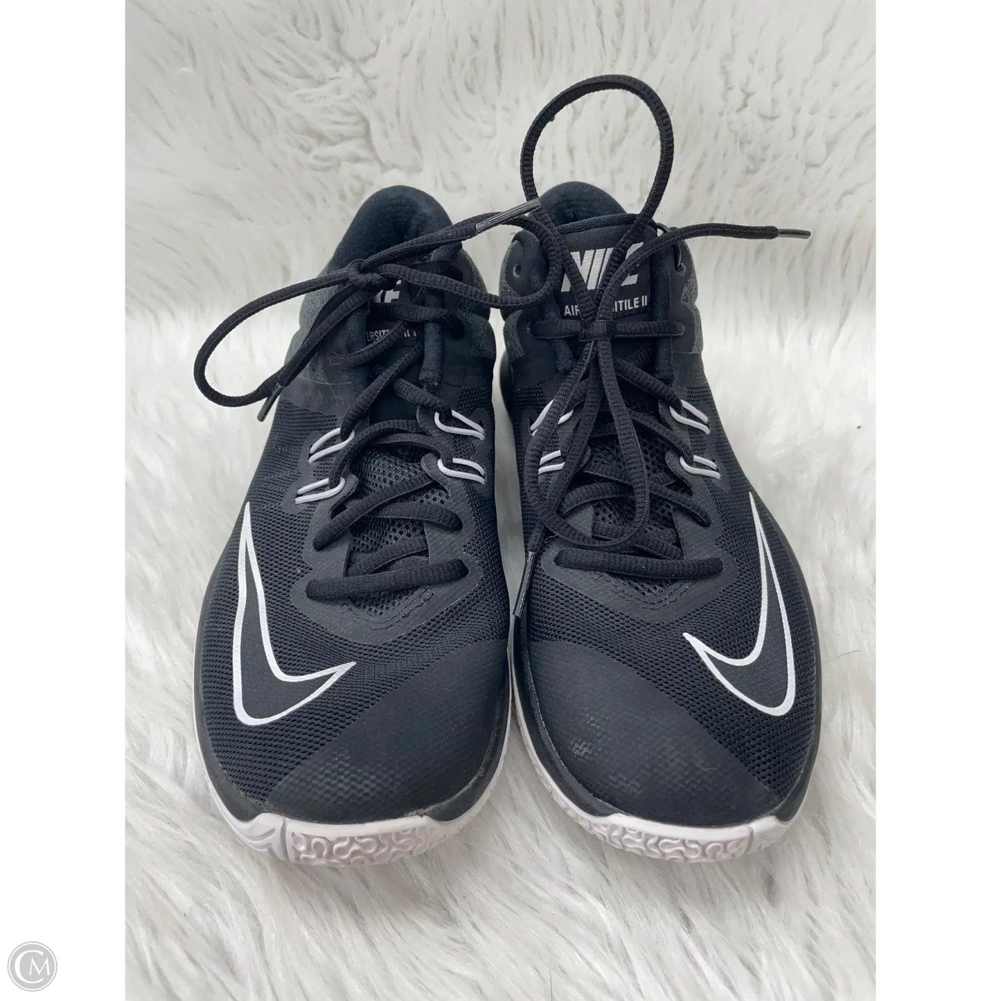 Shoes Athletic By Nike In Black & White, Size: 7
