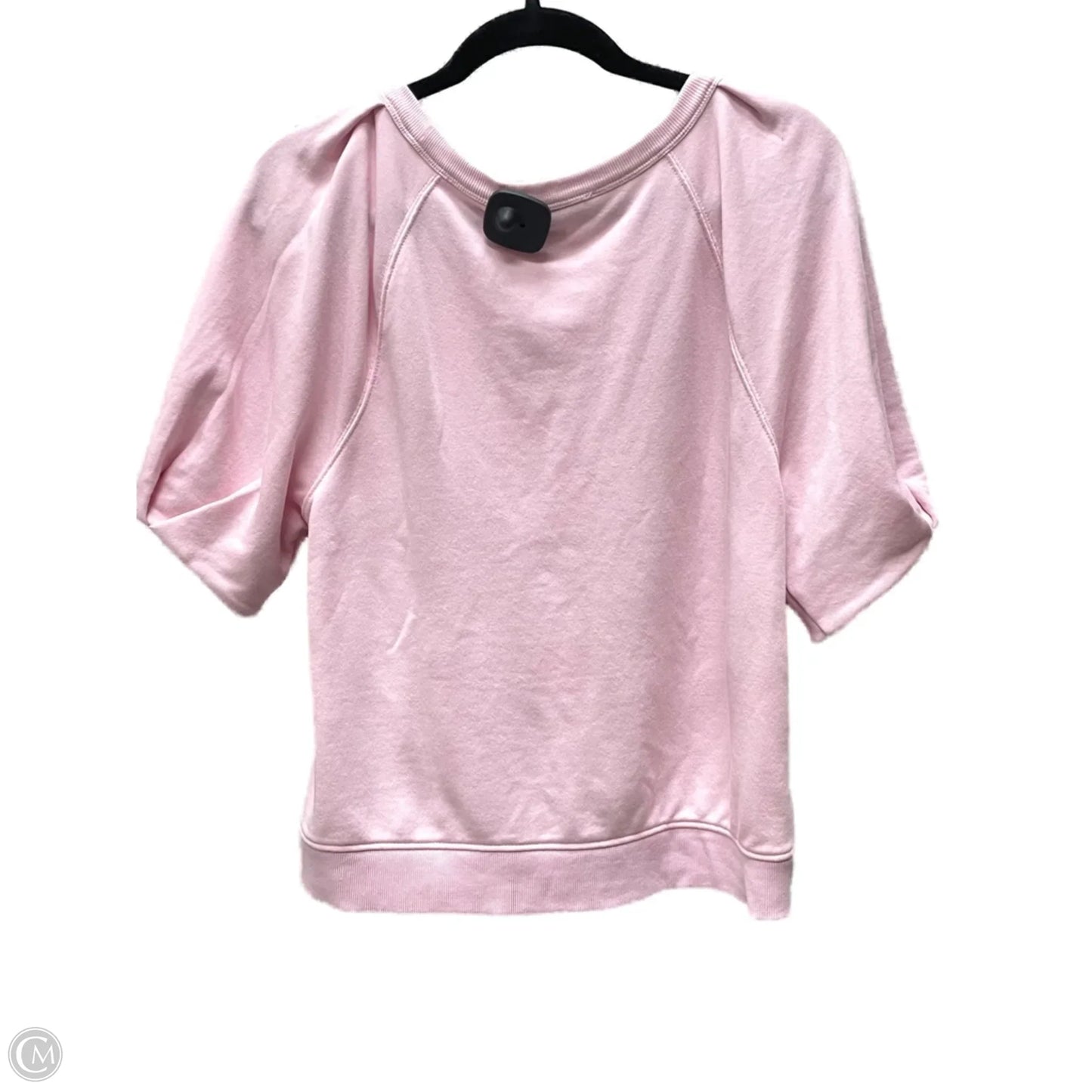 Top Short Sleeve By Loft In Pink, Size: S