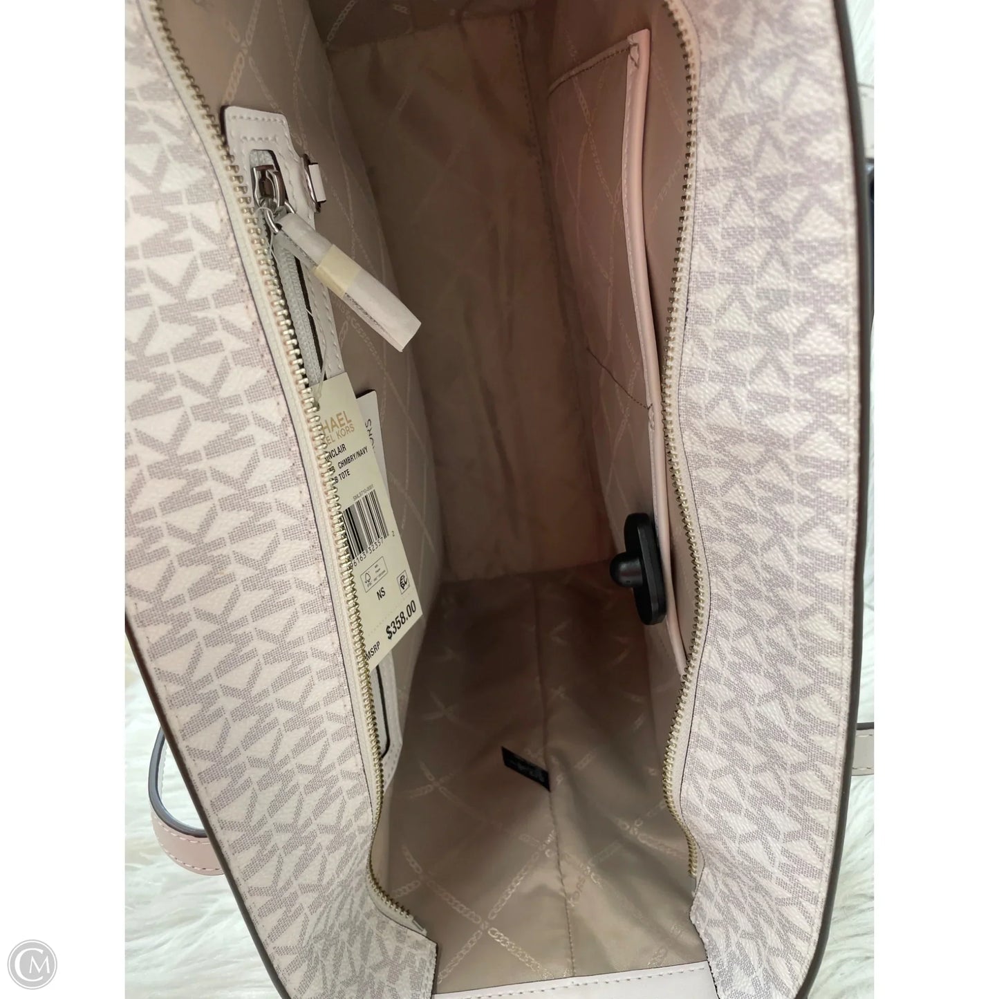 Tote Designer By Michael Kors, Size: Large