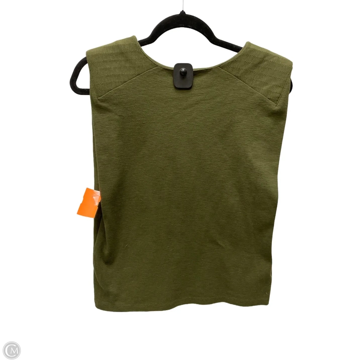 Top Sleeveless By Banana Republic In Green, Size: S
