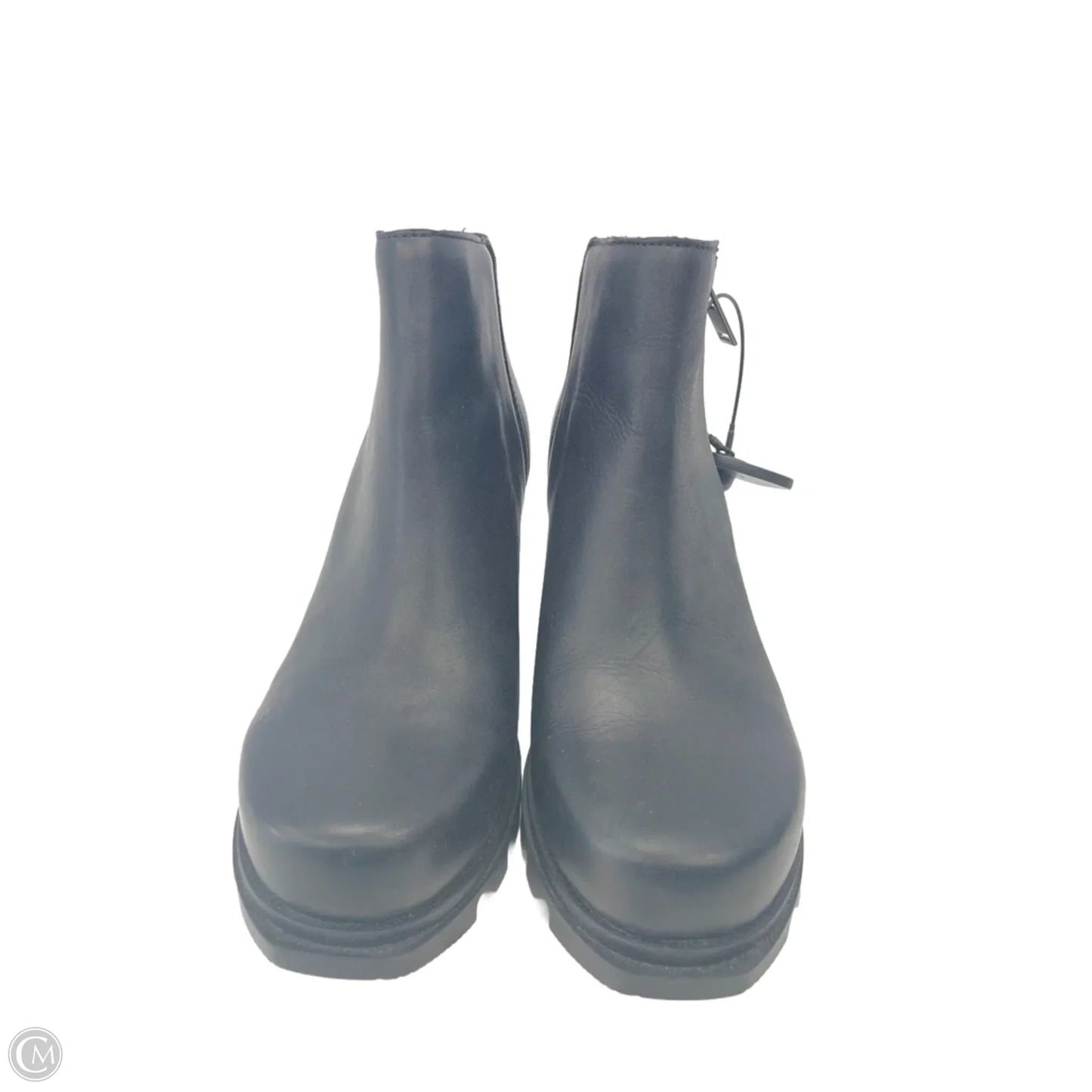 Boots Ankle Heels By Sorel In Black, Size: 6.5
