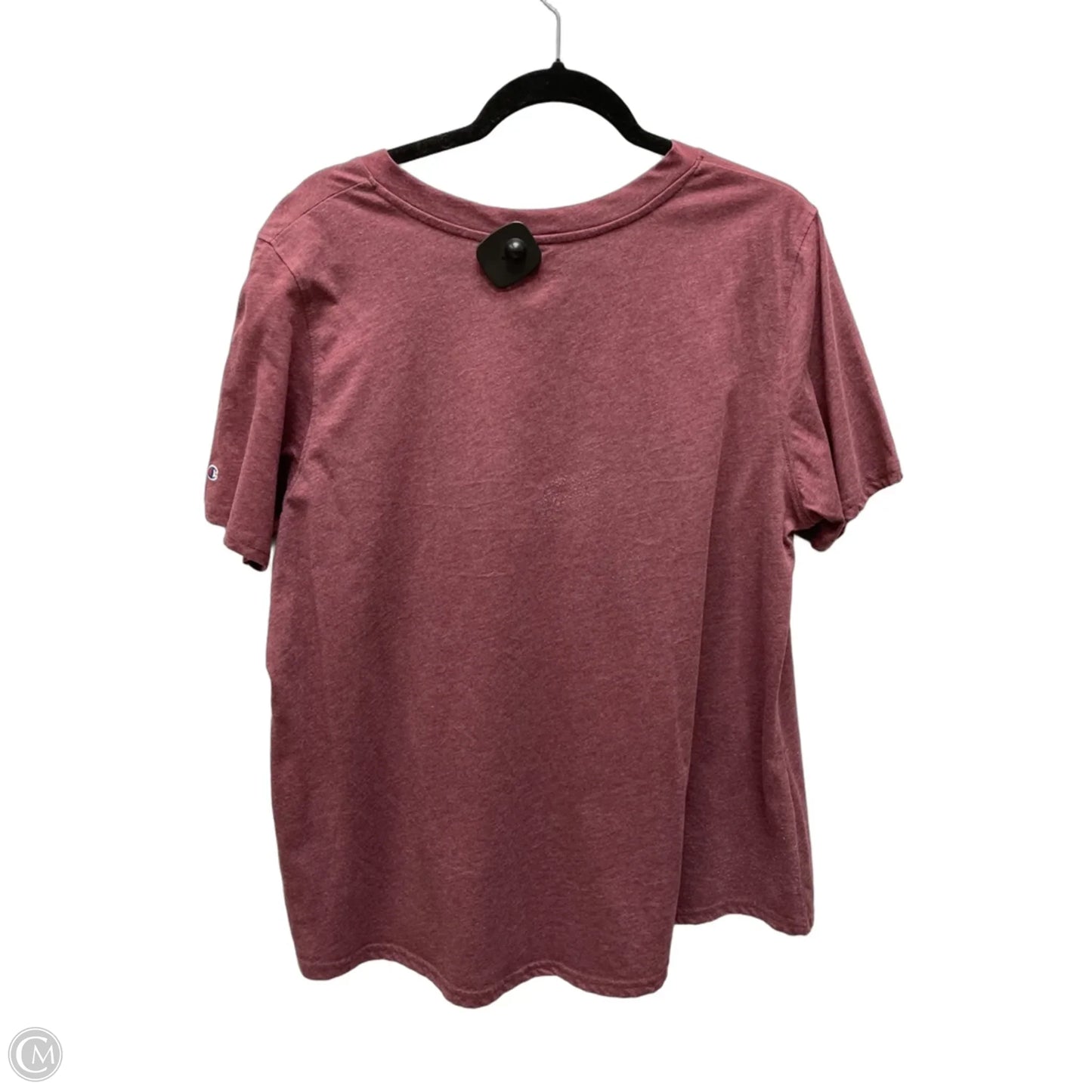 Top Short Sleeve Basic By Champion In Maroon, Size: 2x