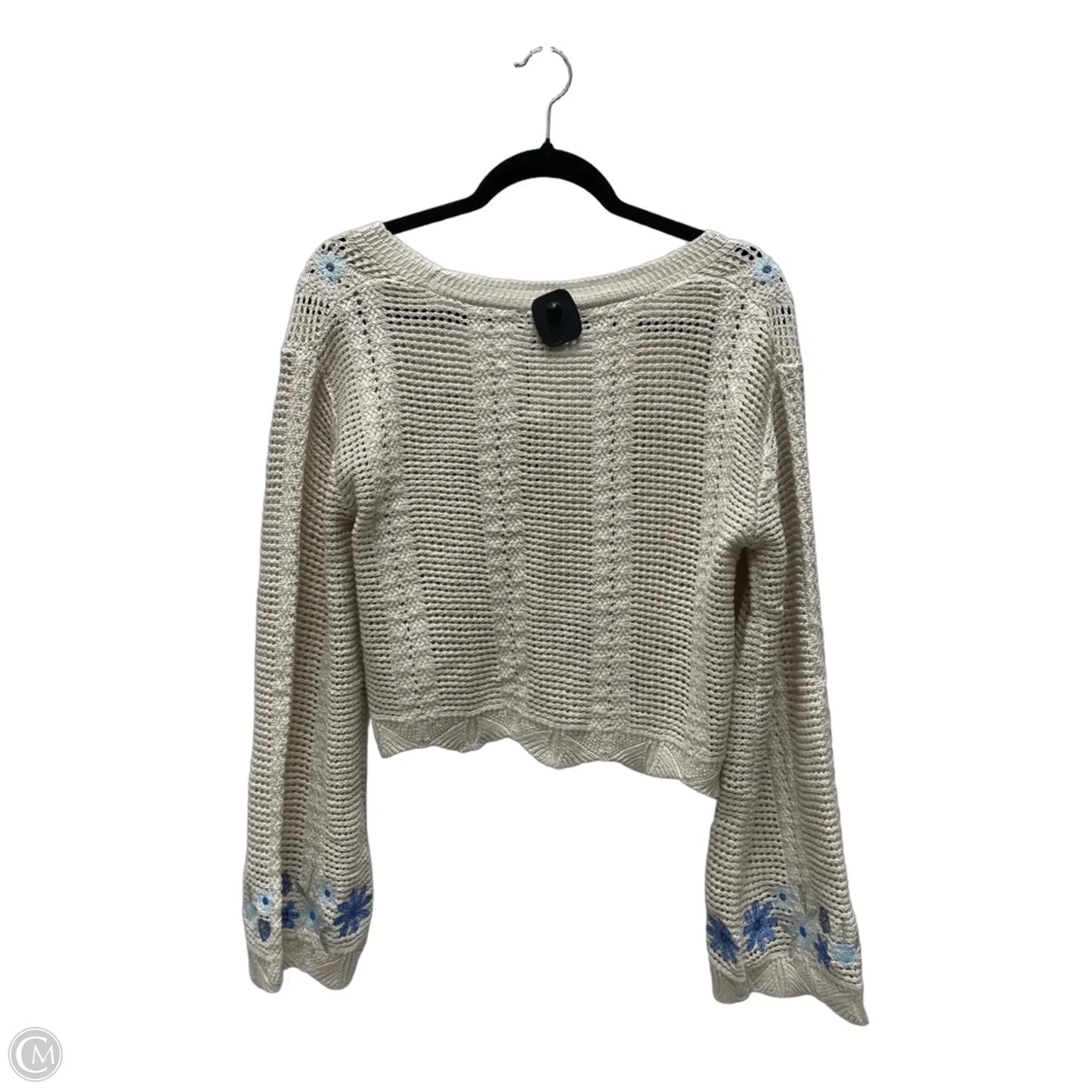 Sweater Cardigan By Sincerely Jules In Tan, Size: M