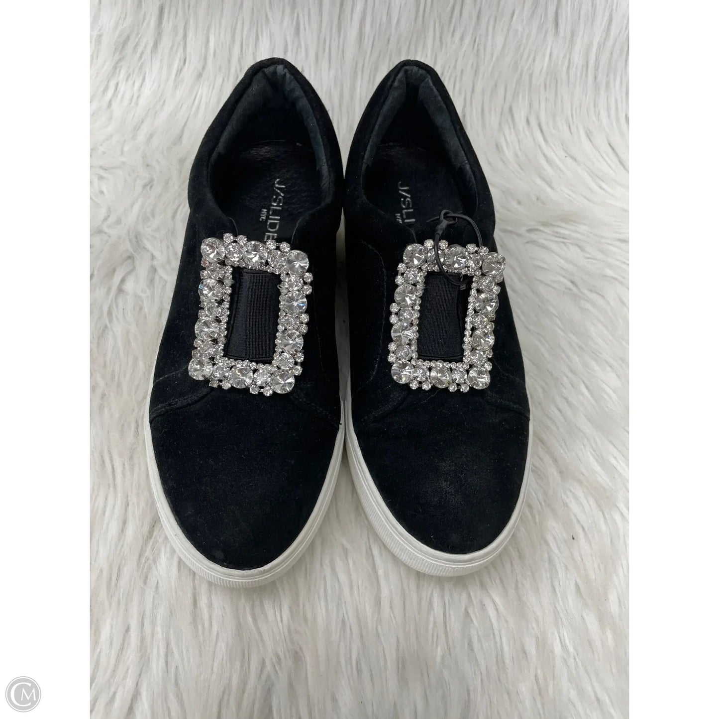 Shoes Flats By J Slides In Black, Size: 6