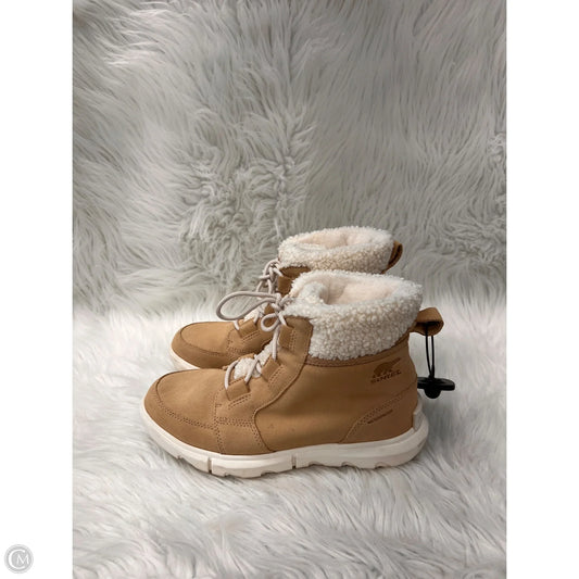 Boots Ankle Flats By Sorel In Tan, Size: 7.5