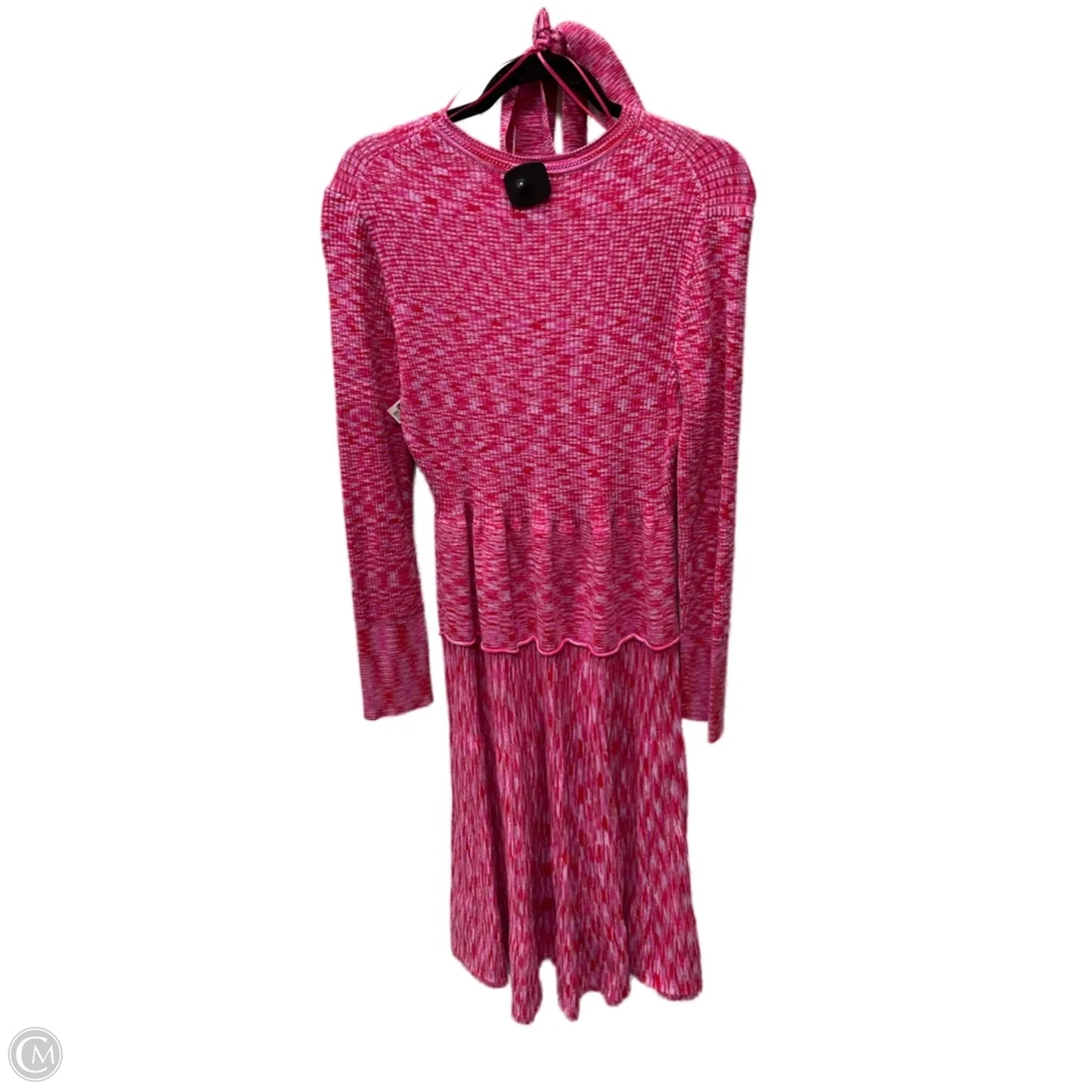 Dress Casual Short By Scoop In Pink & Red, Size: 2x