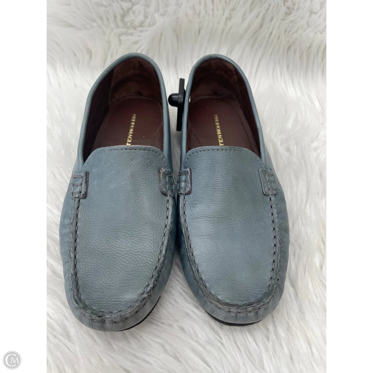 Shoes Flats By Bruno Magli Shoes In Blue, Size: 7