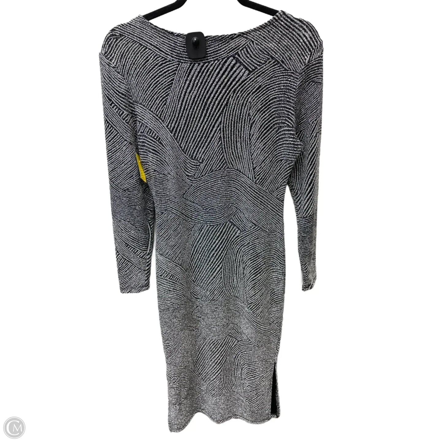 Dress Party Short By Absolutely Famous In Black & Silver, Size: S