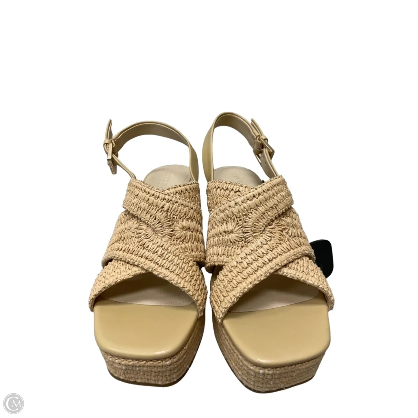 Sandals Heels Block By Liverpool In Tan, Size: 6
