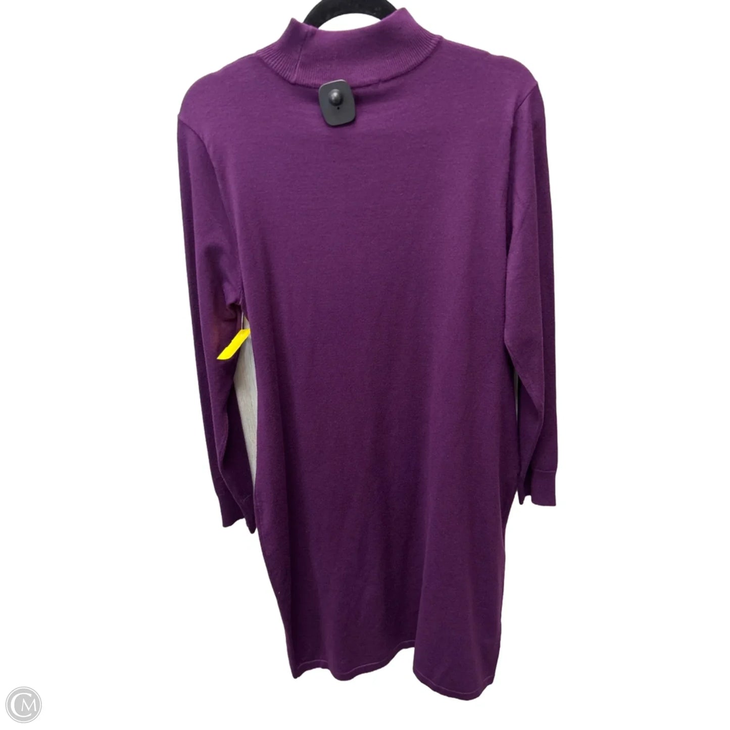 Dress Party Short By Calvin Klein In Purple, Size: Xl