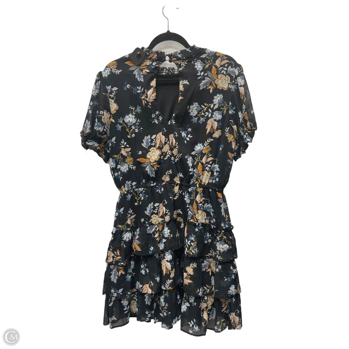 Dress Casual Midi By Clothes Mentor In Floral Print, Size: L