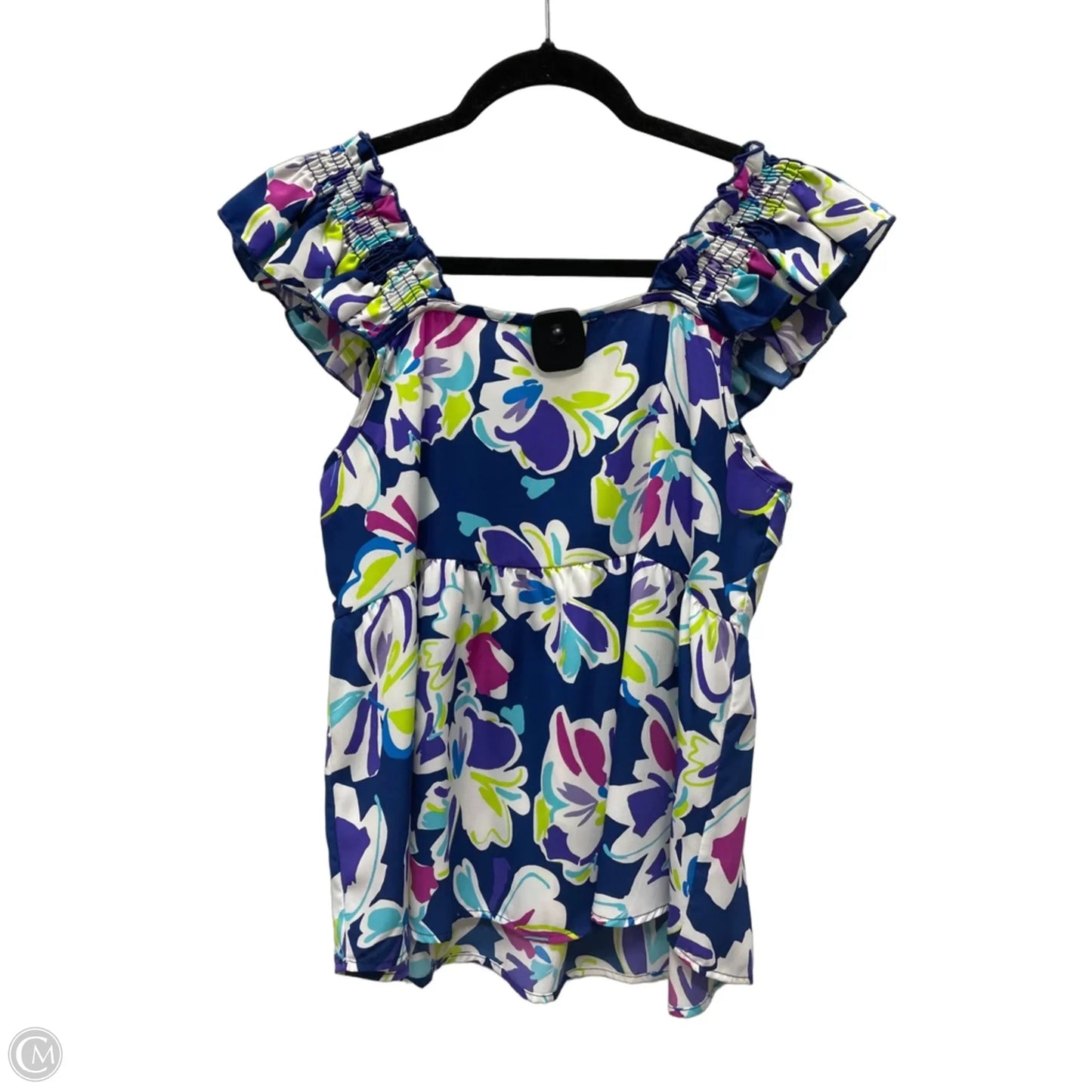 Top Sleeveless By Clothes Mentor In Floral Print, Size: S
