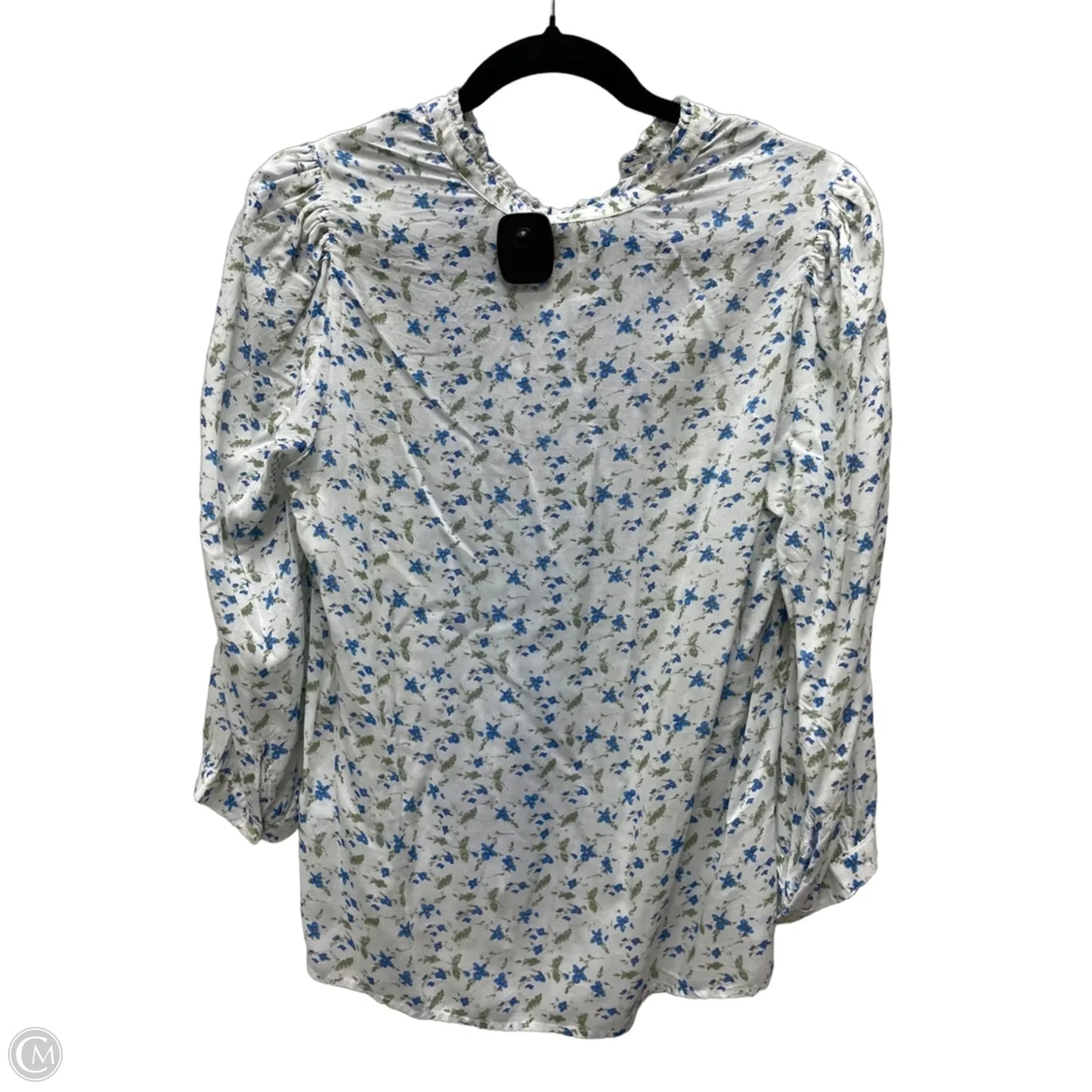 Top Short Sleeve By Clothes Mentor In Floral Print, Size: M