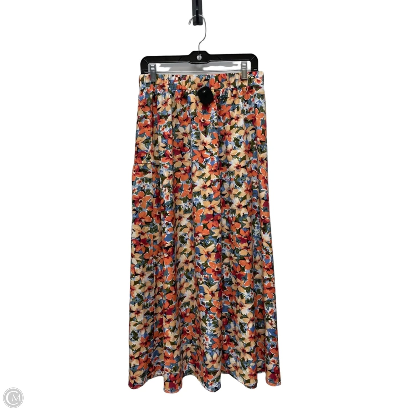 Skirt Maxi By Shein In Floral Print, Size: 16