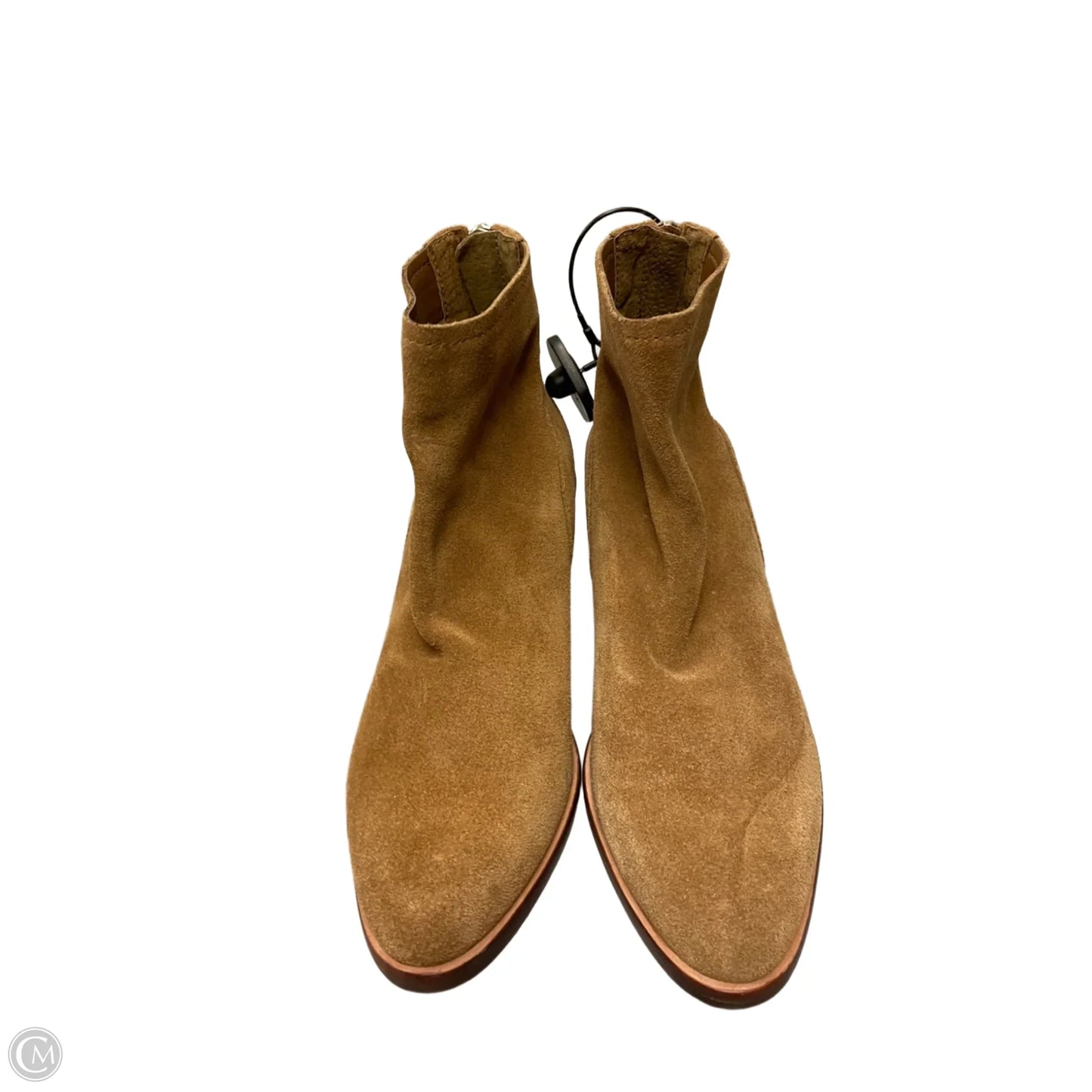 Boots Ankle Heels By Antonio Melani In Tan, Size: 7.5