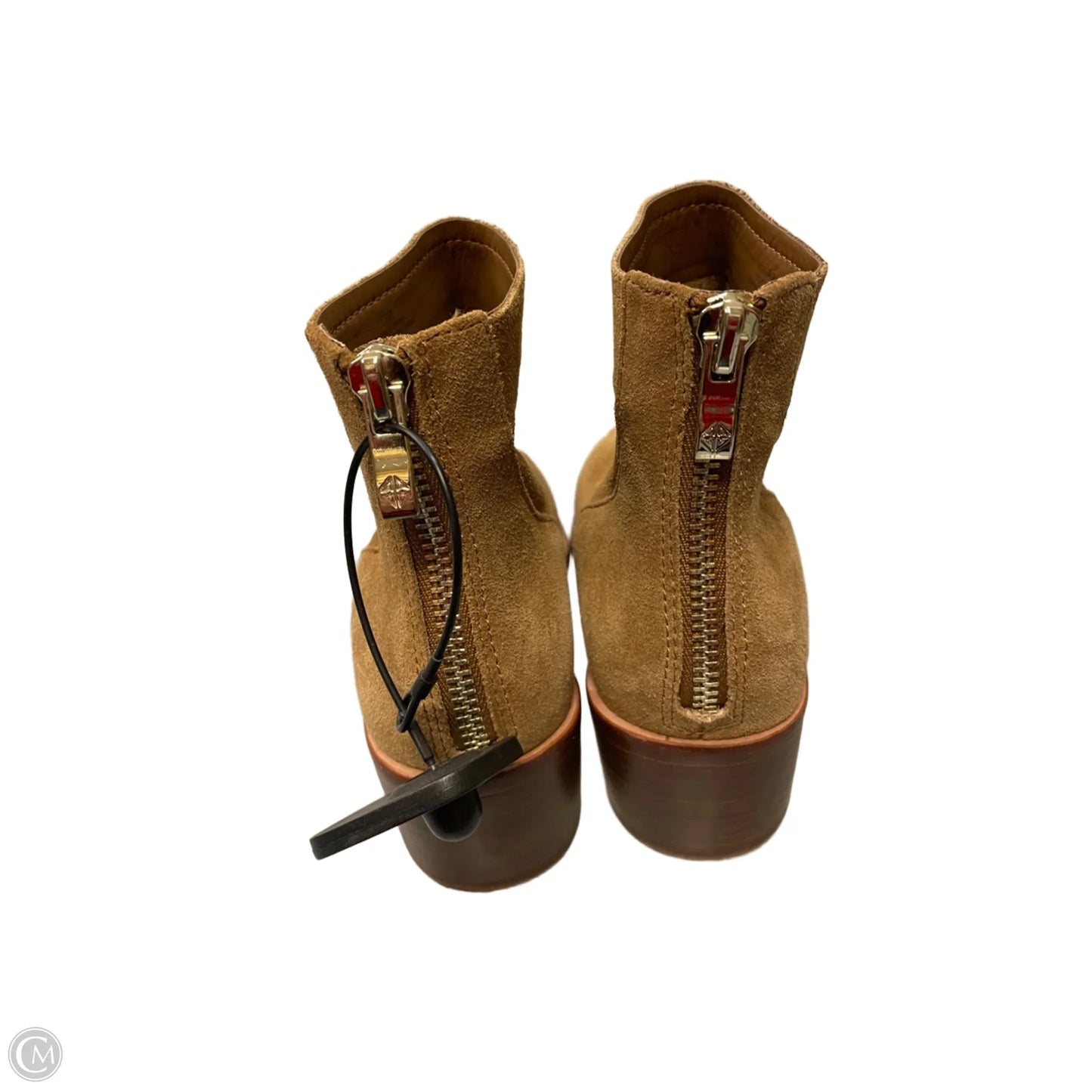 Boots Ankle Heels By Antonio Melani In Tan, Size: 7.5