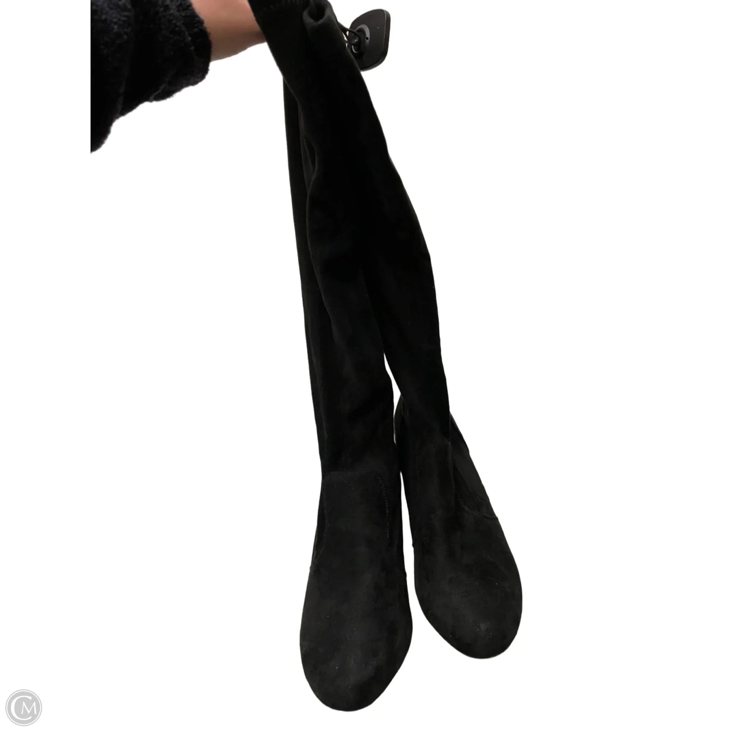 Boots Mid-calf Heels By Torrid In Black, Size: 8
