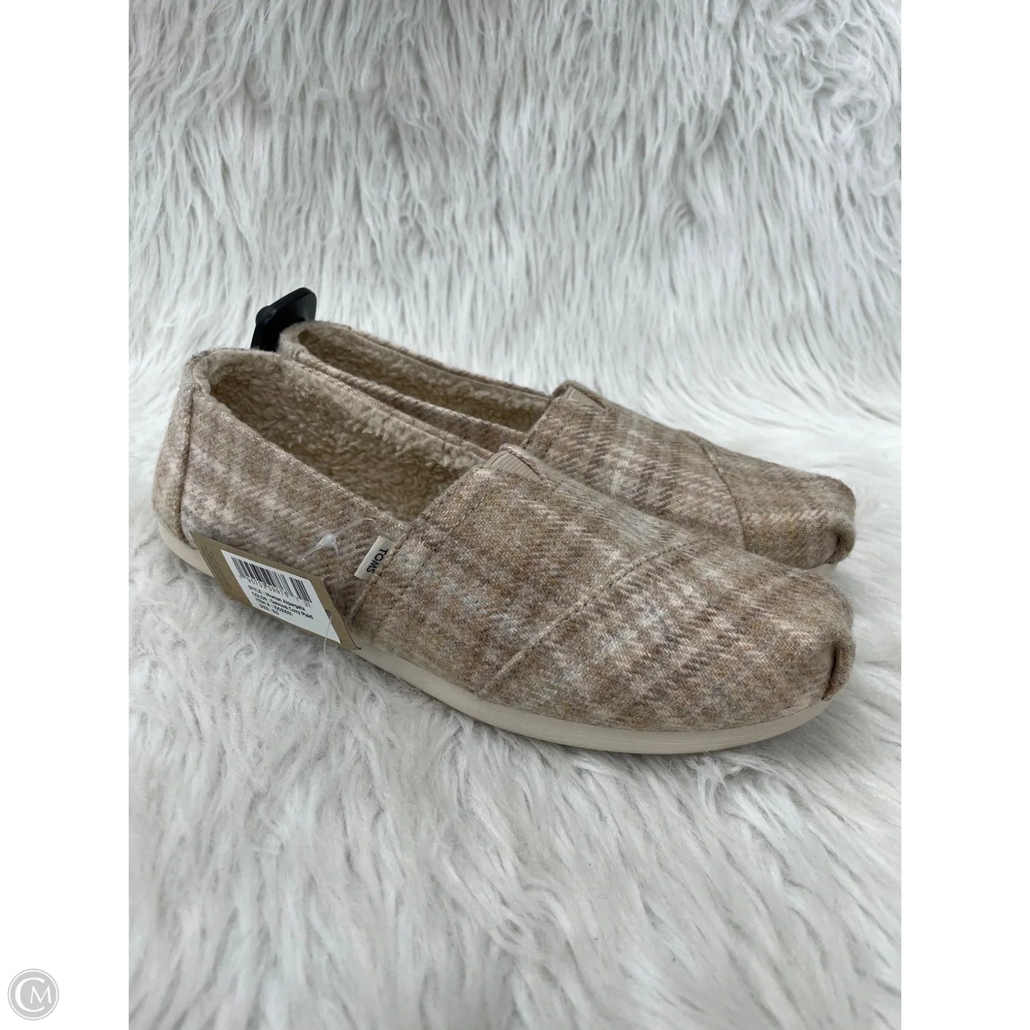 Shoes Flats By Toms In Tan, Size: 8.5