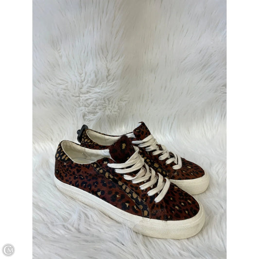 Shoes Flats By Madewell In Animal Print, Size: 8