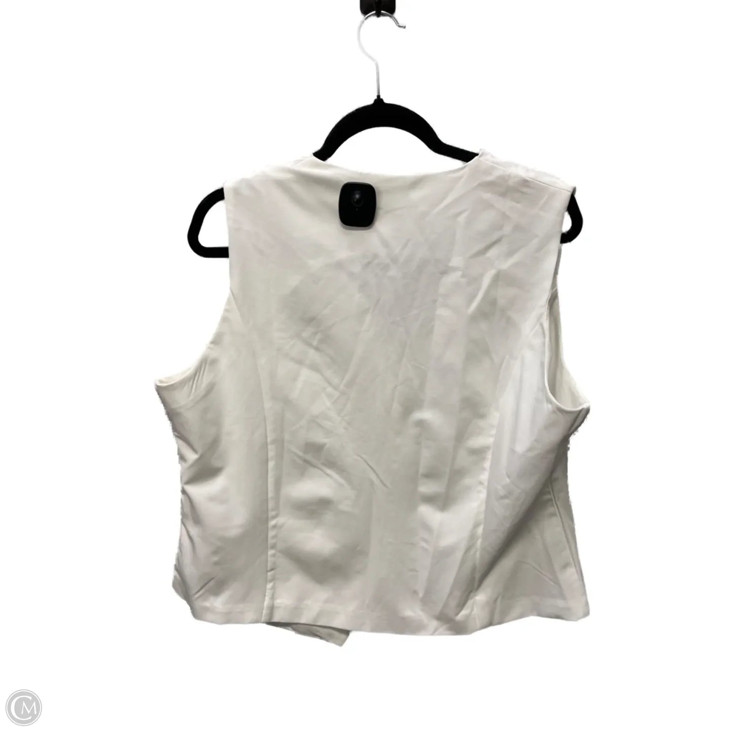 Blazer By Clothes Mentor In Cream, Size: 2x