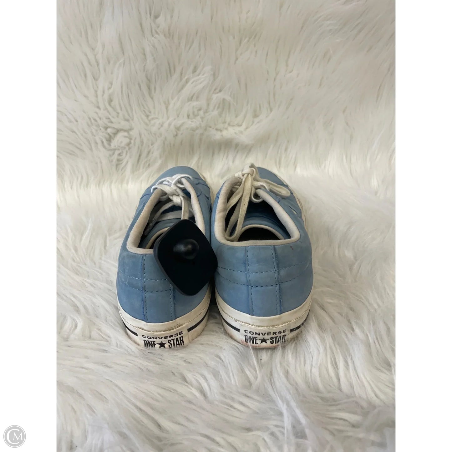 Shoes Sneakers By Converse In Blue & White, Size: 8