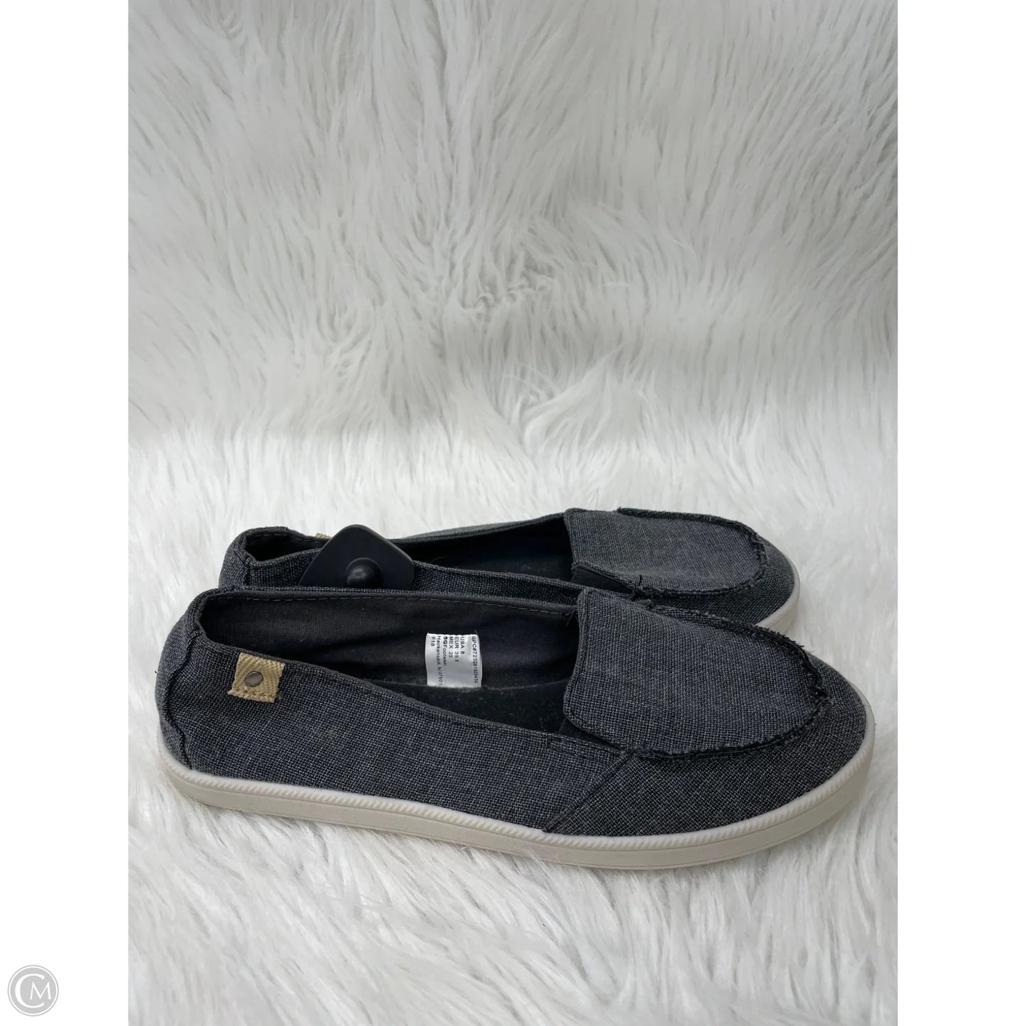 Shoes Flats By Time And Tru In Grey & White, Size: 8