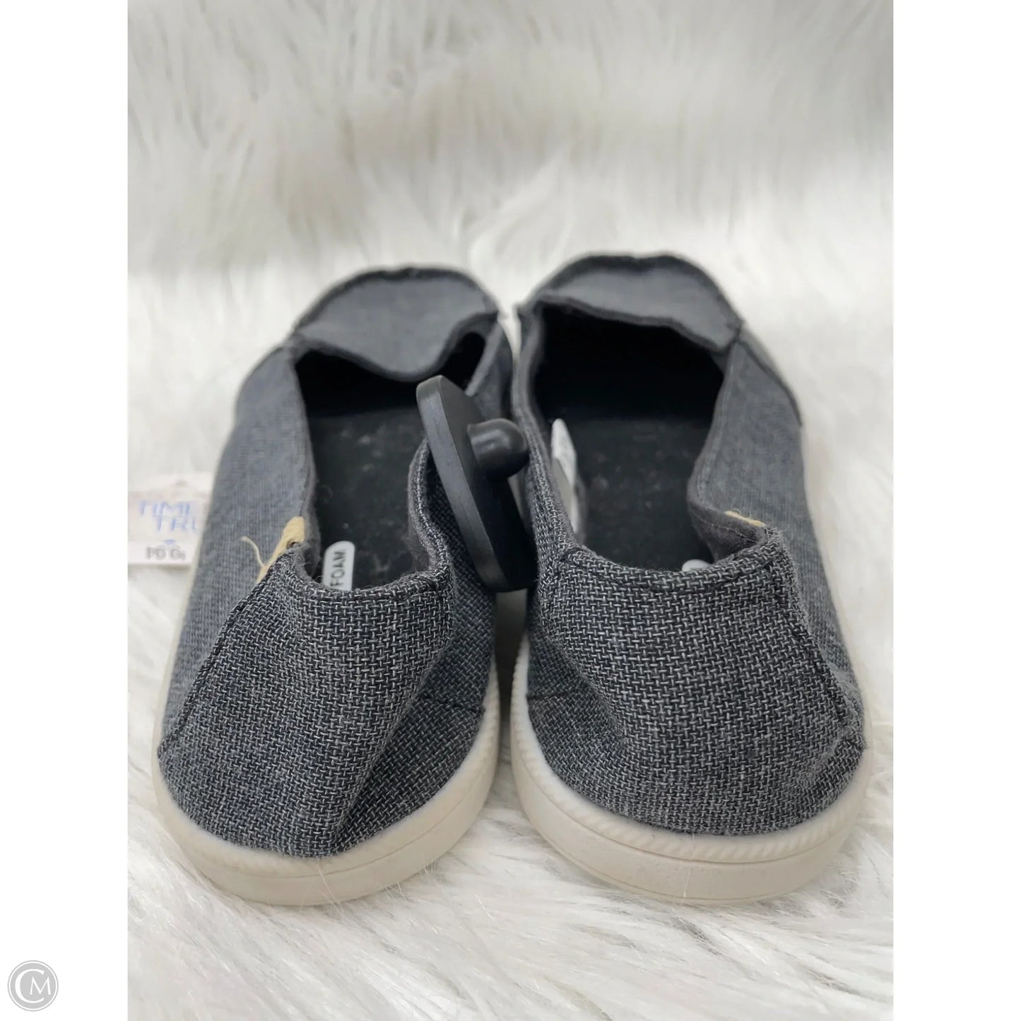Shoes Flats By Time And Tru In Grey & White, Size: 8