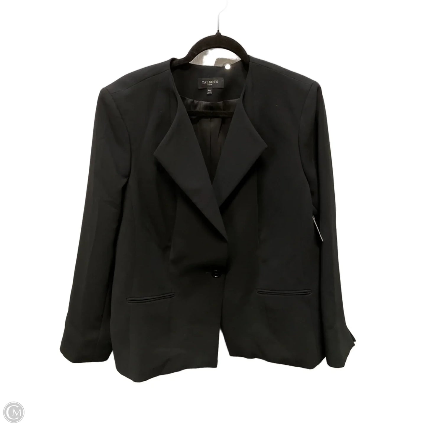 Blazer By Talbots In Black, Size: 1x